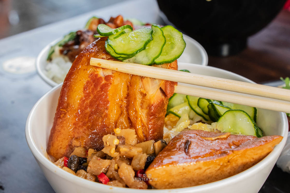 台北焢肉飯必吃》一甲子餐飲｜絕對可以角逐台北市第一名的控肉/滷肉飯