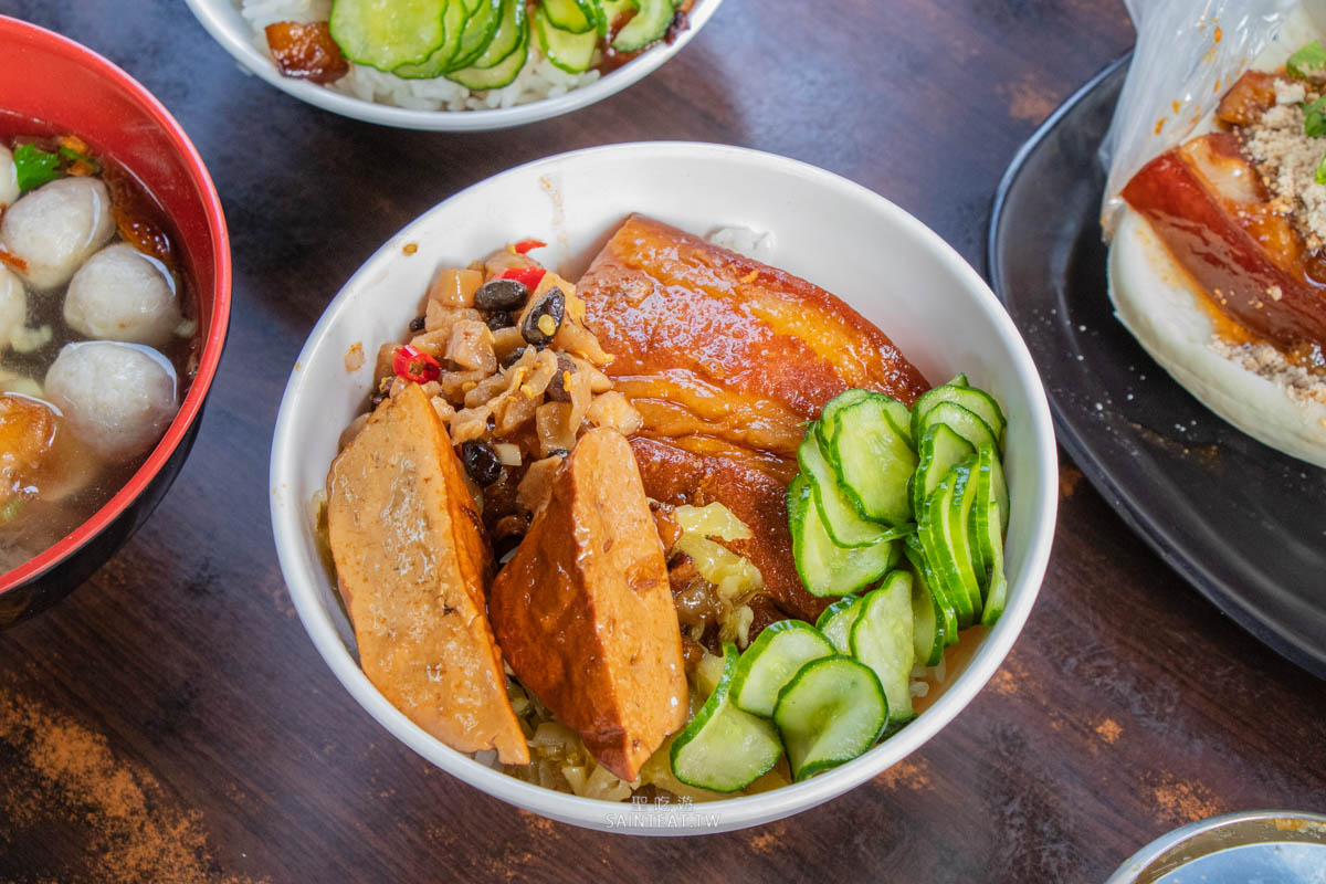 台北焢肉飯必吃》一甲子餐飲｜絕對可以角逐台北市第一名的控肉/滷肉飯