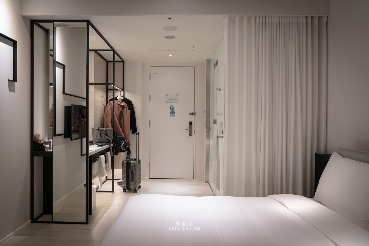 台中大毅老爺行旅》在美術館旁住宿，早餐不錯、平價整潔又停車方便的飯店