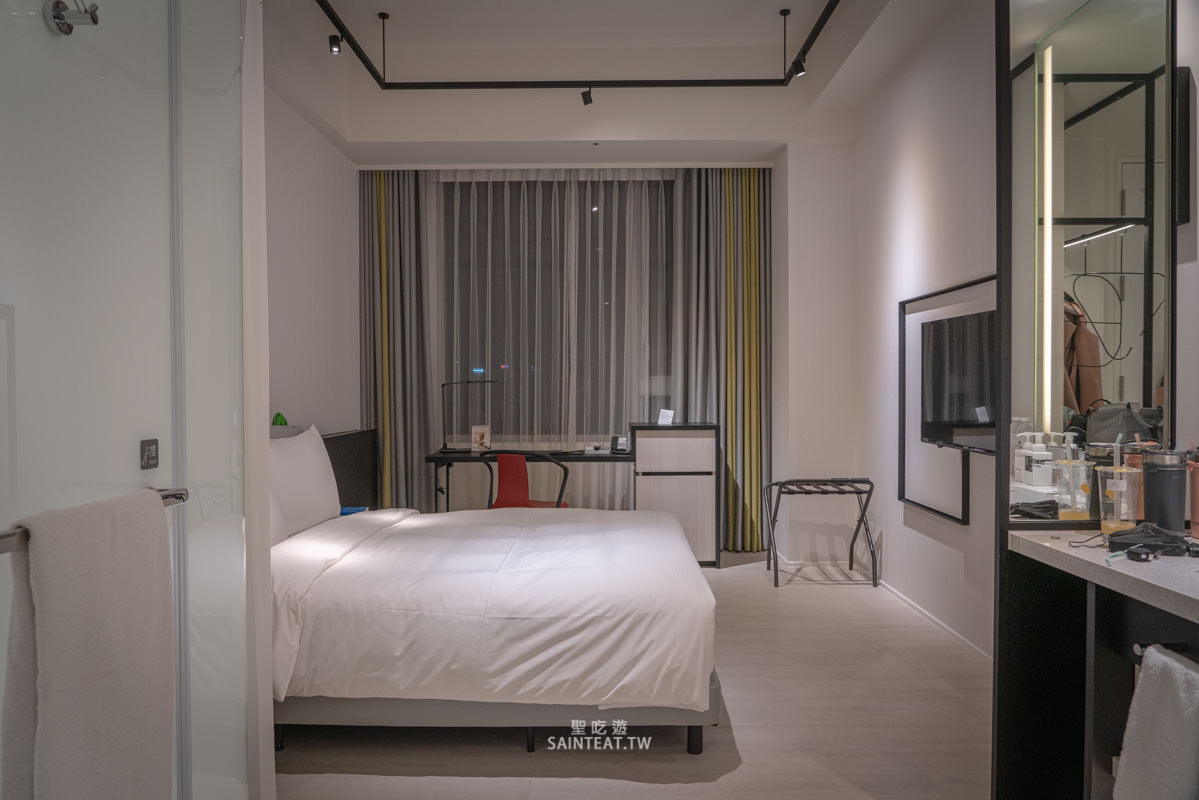 台中大毅老爺行旅》在美術館旁住宿，早餐不錯、平價整潔又停車方便的飯店