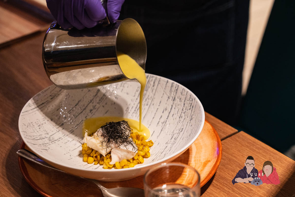 台中萬楓酒店楓橋餐廳奶油石斑栗米湯