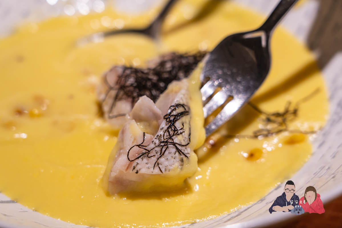 台中萬楓酒店楓橋餐廳奶油石斑栗米湯4