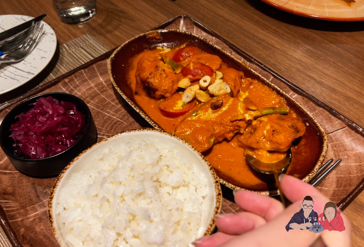 台中萬楓酒店楓橋餐廳番茄果仁嫩雞印度咖哩