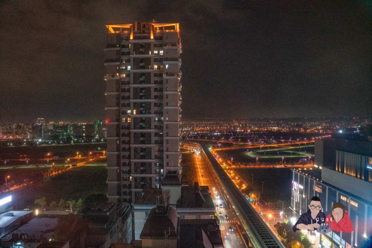 台中豐邑MOXY酒店》夜店運動風飯店超Chill～但停車場車道也太窄了吧XD！
