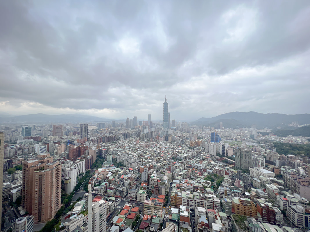 台北遠東香格里拉豪華閣》尊榮客房開箱｜直面101的下午茶跟Happy hour，酒還沒喝就先醉了！