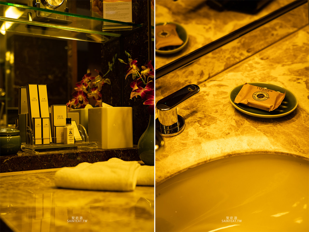 台北遠東香格里拉豪華閣》尊榮客房開箱｜直面101的下午茶跟Happy hour，酒還沒喝就先醉了！