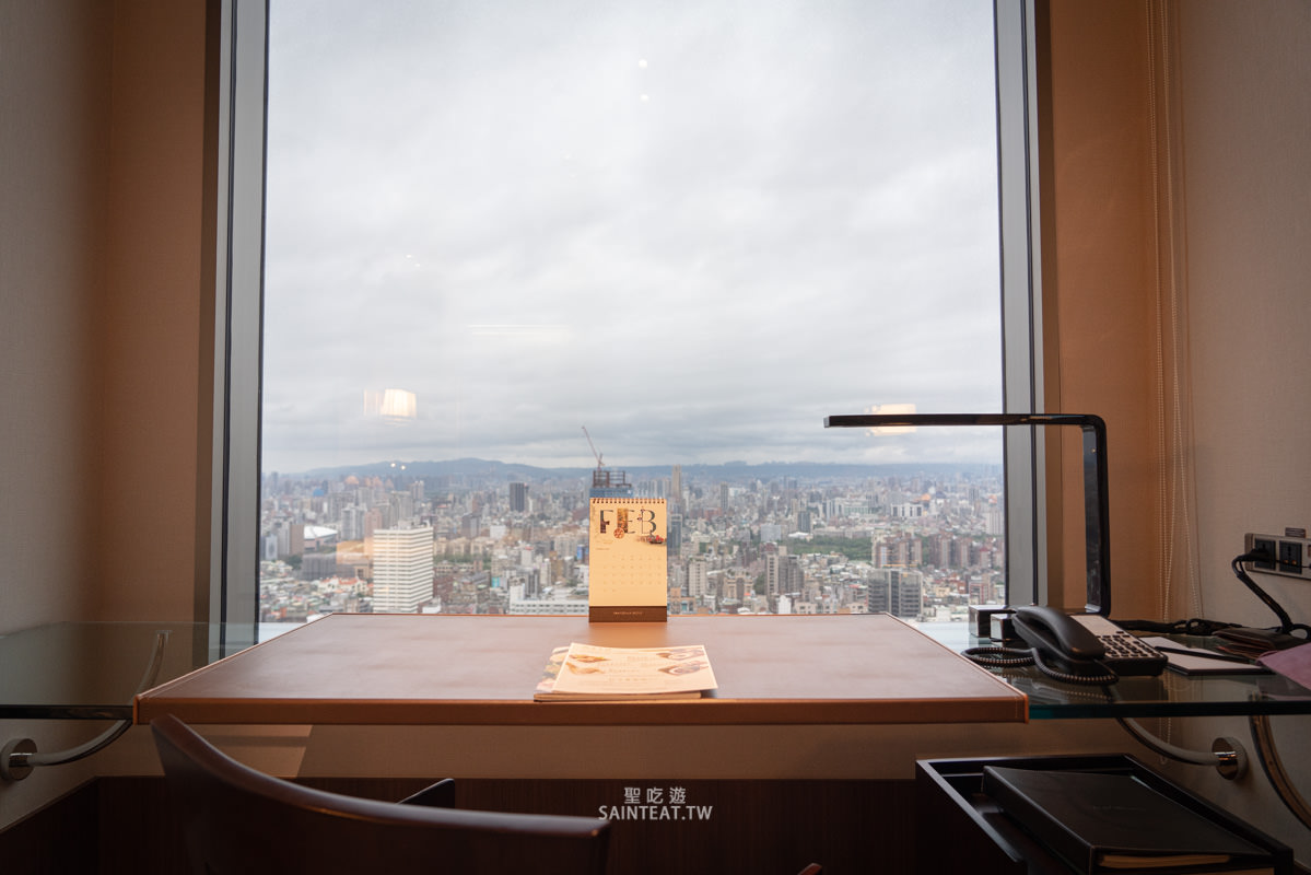 台北遠東香格里拉豪華閣》尊榮客房開箱｜直面101的下午茶跟Happy hour，酒還沒喝就先醉了！