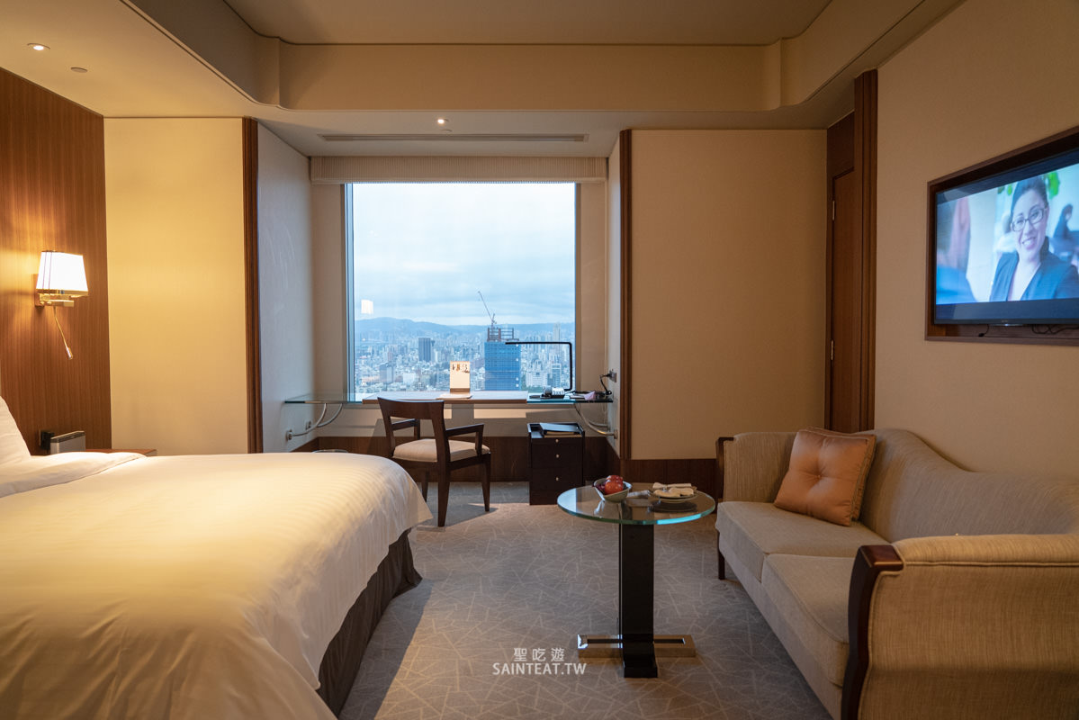 台北遠東香格里拉豪華閣》尊榮客房開箱｜直面101的下午茶跟Happy hour，酒還沒喝就先醉了！