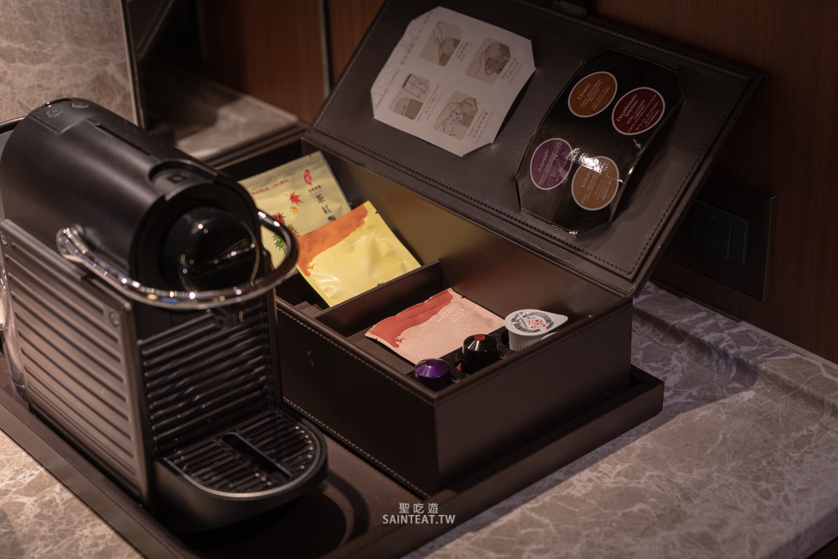 台北遠東香格里拉豪華閣》尊榮客房開箱｜直面101的下午茶跟Happy hour，酒還沒喝就先醉了！