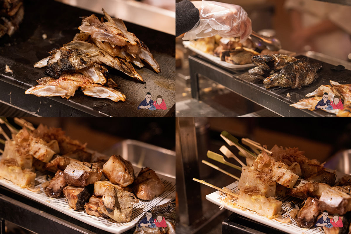 台北吃到飽》彩日本料理IRODORI｜好吃且精緻的燒烤跟日料，但選擇偏少而且酒水須加價。