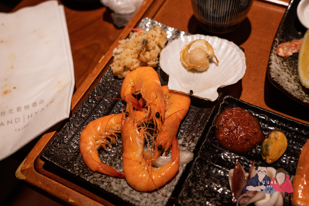 台北吃到飽》彩日本料理IRODORI｜好吃且精緻的燒烤跟日料，但選擇偏少而且酒水須加價。