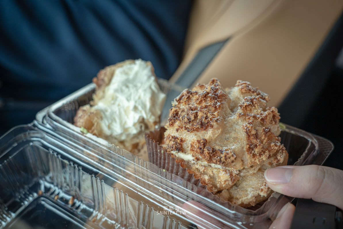 貓尾巴》超熱門大排隊的嘉義美食！俗擱大碗的嘉義甜點店，不要再買泡芙了，該買的是其他甜點！！