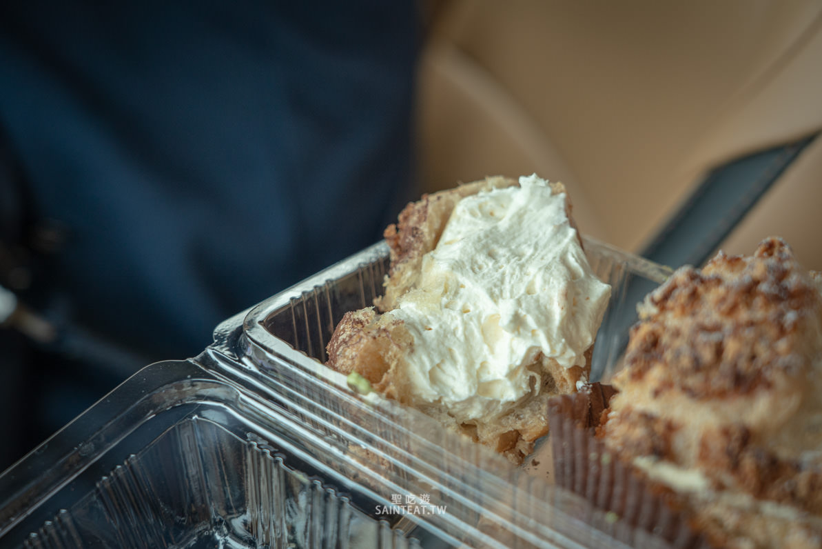 貓尾巴》超熱門大排隊的嘉義美食！俗擱大碗的嘉義甜點店，不要再買泡芙了，該買的是其他甜點！！