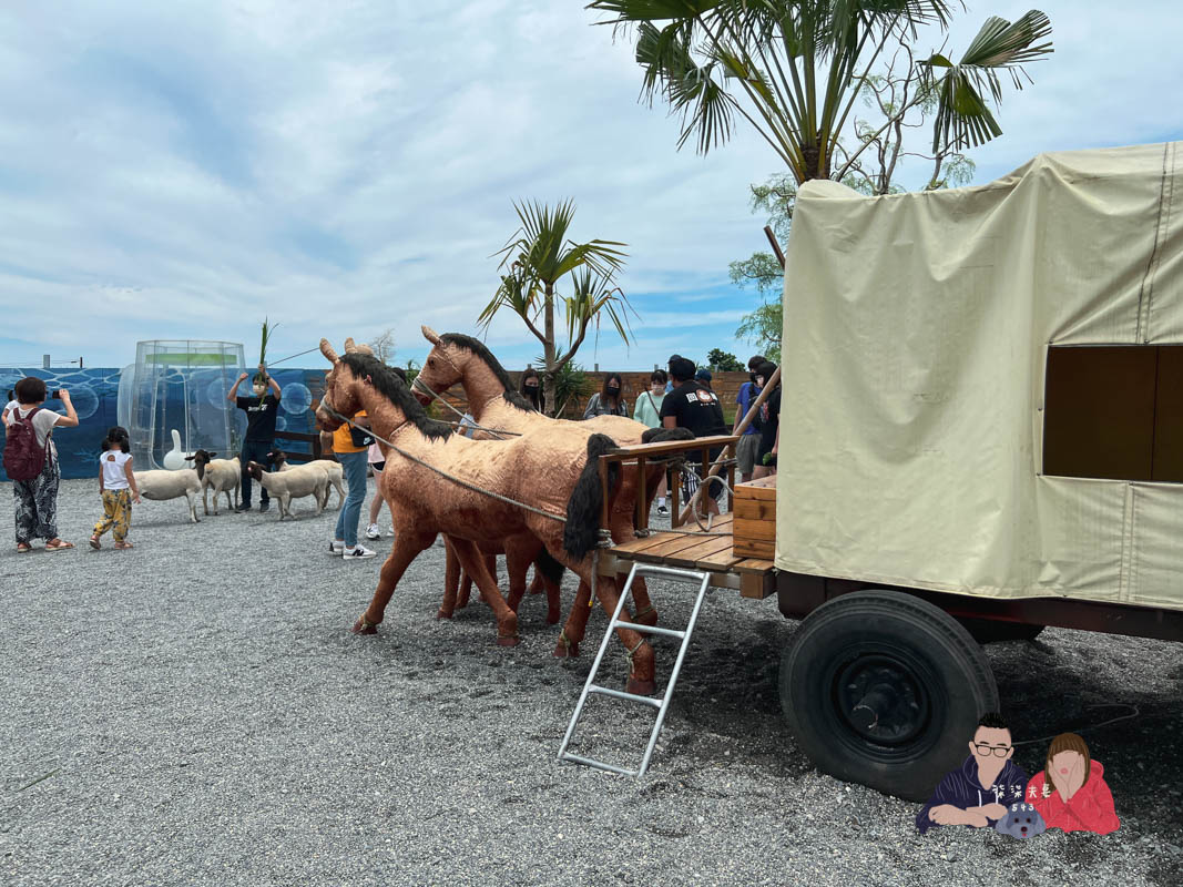 宜蘭親子景點》回巢｜親子小型遊樂園，狐蒙／羊咩咩／象龜，還有超可愛天竺鼠到處亂跑～