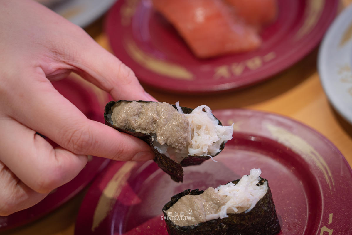 壽司郎螃蟹表現如何》感蟹祭怒吃五款螃蟹料理，每次活動還是忍不住會想去吃一下。