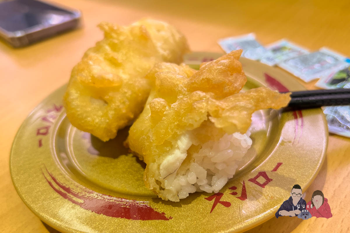 壽司郎美食圖鑑》吃過的91款餐點/甜點,哪些推薦哪些雷?期間限定好吃嗎?持續更新中! - 第61張圖 壽司郎龍膽石斑天婦羅-2