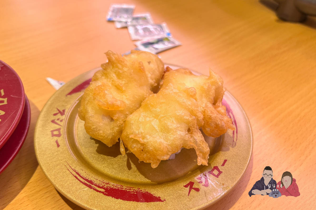 壽司郎美食圖鑑》吃過的91款餐點/甜點,哪些推薦哪些雷?期間限定好吃嗎?持續更新中! - 第60張圖 壽司郎龍膽石斑天婦羅