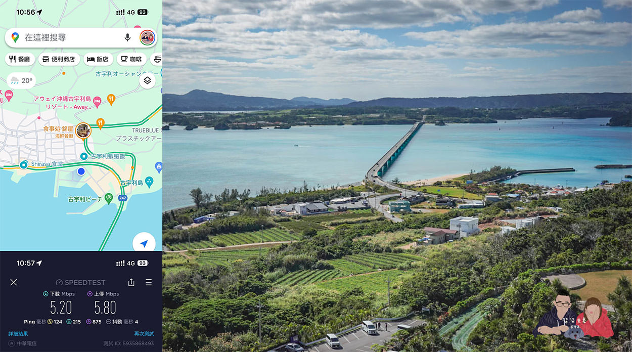 威訊日本eSIM4G高速吃到飽古宇利島