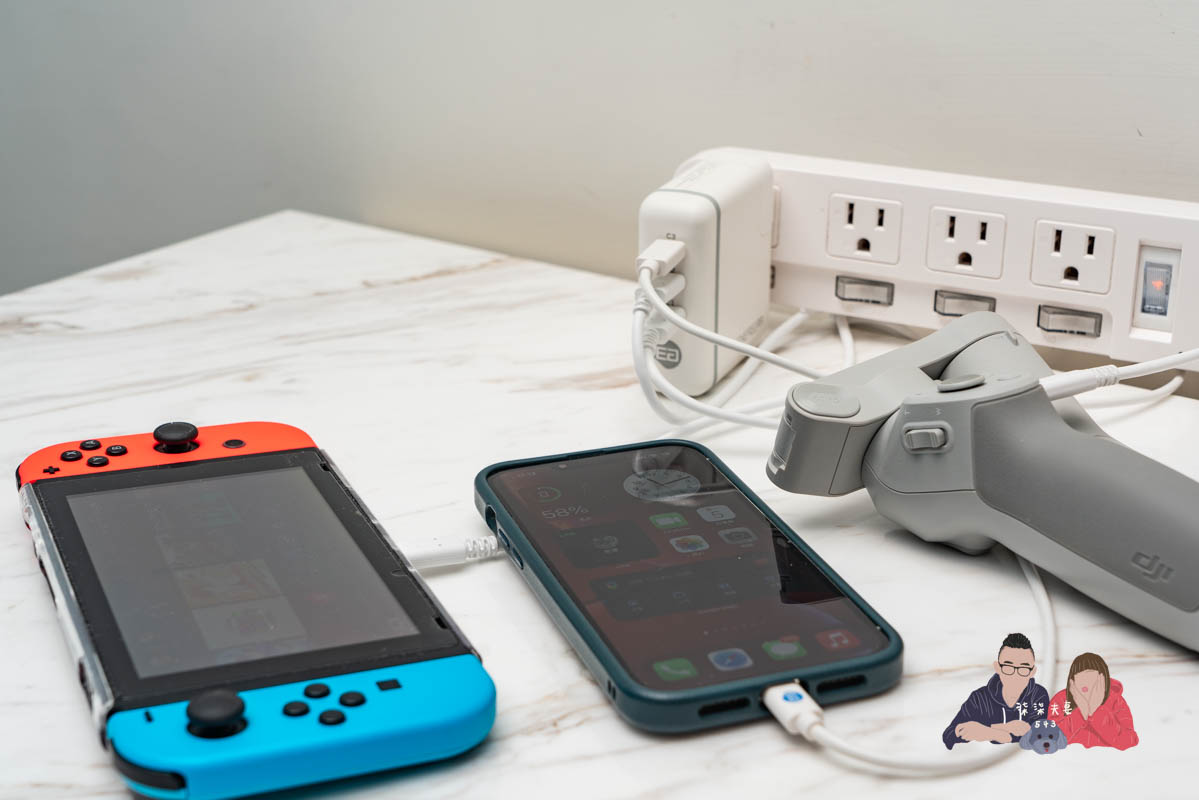 安杰爾ENERGEAR 3孔Type-C GaN氮化鎵 100W PD快充器》2022蘋果手機必備充電利器! - 第11張圖 安杰爾ENERGEAR 3孔Type-C GaN氮化鎵 100W PD快充器》2022蘋果手機必備充電利器!