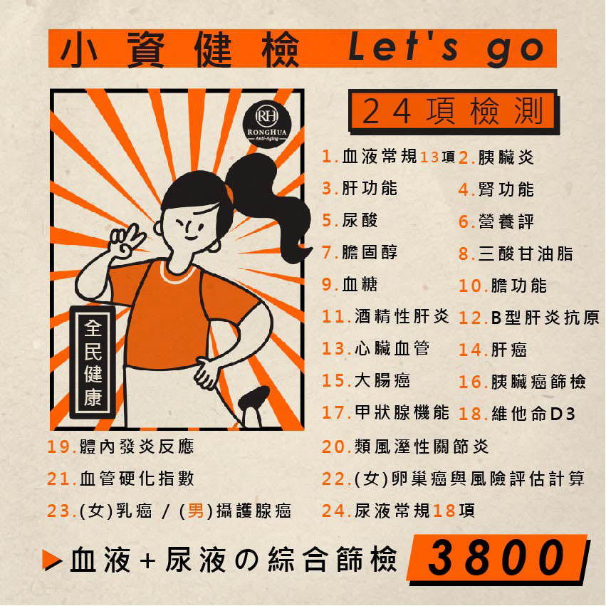 容華診所小資健檢