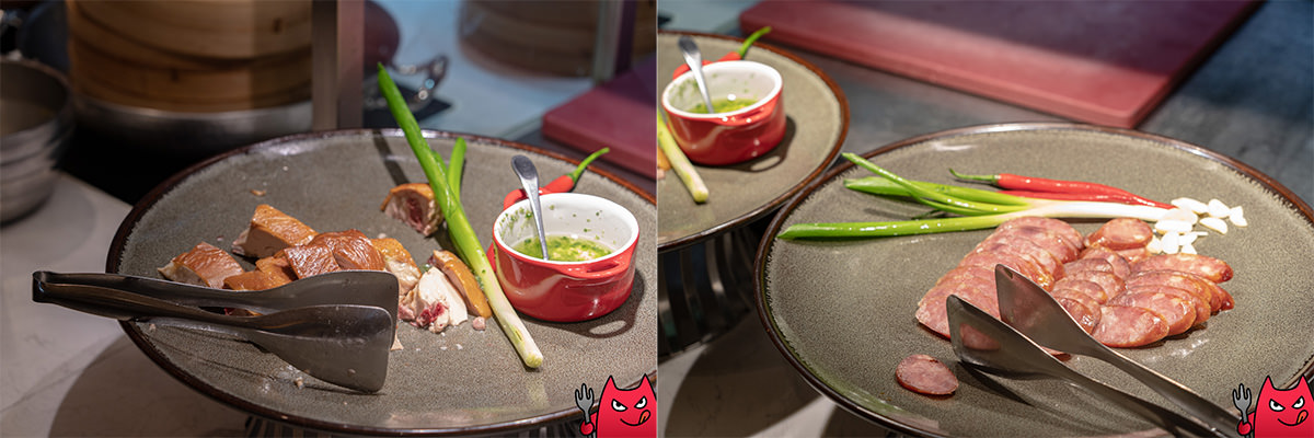 台北寒舍艾美酒店探索廚房平日下午茶吃到飽》甜點真的很強，但其他菜色略顯敷衍，原價吃性價比不太高。