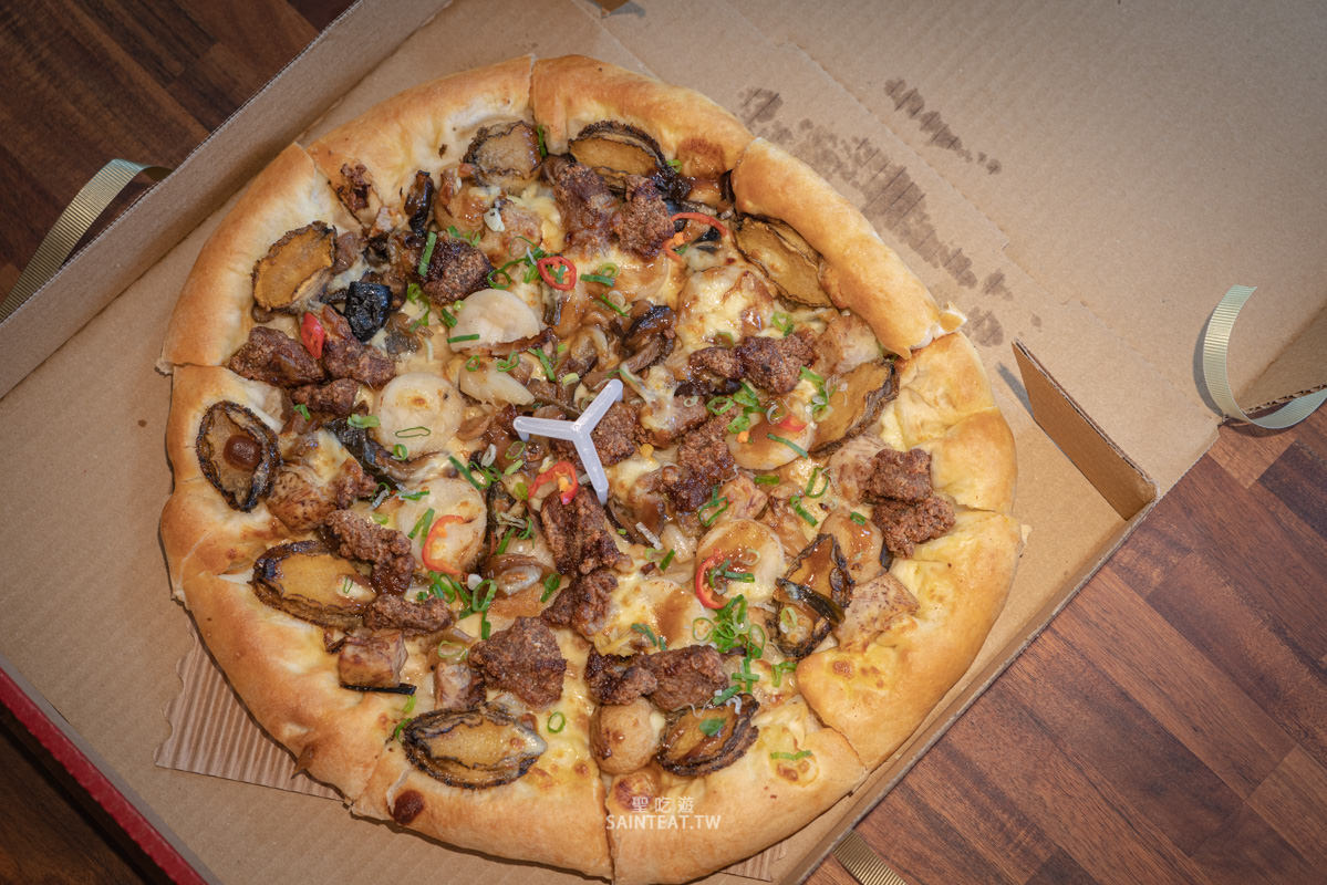 摘星佛跳牆比薩》必勝客x金蓬萊|掃雷大隊真實評價,新口味披薩值得買來吃嗎!? - 第7張圖 摘星佛跳牆比薩》必勝客x金蓬萊|掃雷大隊真實評價,新口味披薩值得買來吃嗎!?