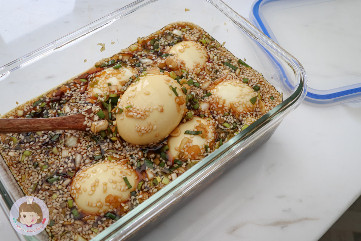 韓式麻藥蛋食譜｜溏心蛋變化版，香氣更加豐富的溏心蛋