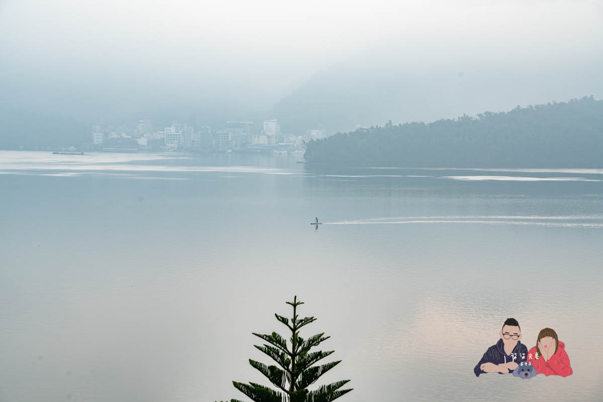 日月潭大淶閣飯店》日月潭湖景第一排住宿，早餐沿著飯店湖景步道散步，超放鬆的～禾楓客房實際住宿心得。