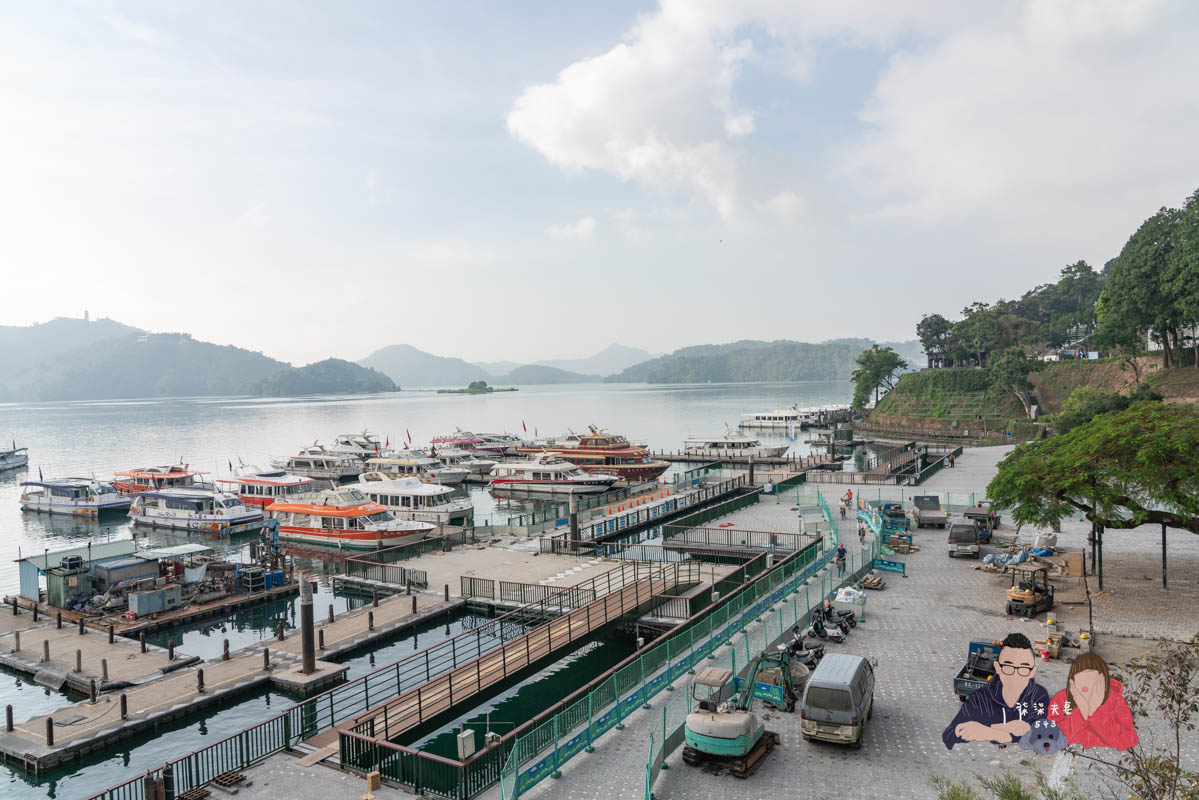 日月潭大淶閣飯店》日月潭湖景第一排住宿，早餐沿著飯店湖景步道散步，超放鬆的～禾楓客房實際住宿心得。