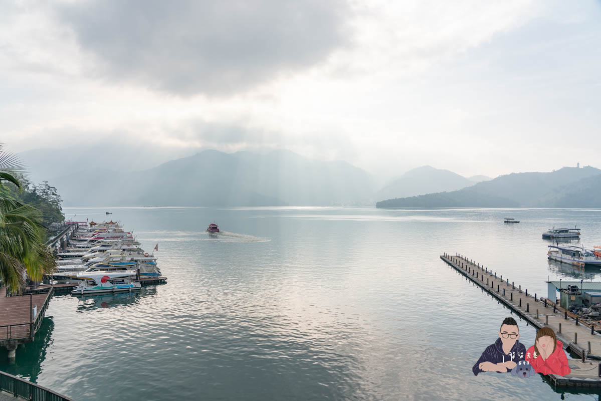 日月潭大淶閣飯店》日月潭湖景第一排住宿，早餐沿著飯店湖景步道散步，超放鬆的～禾楓客房實際住宿心得。