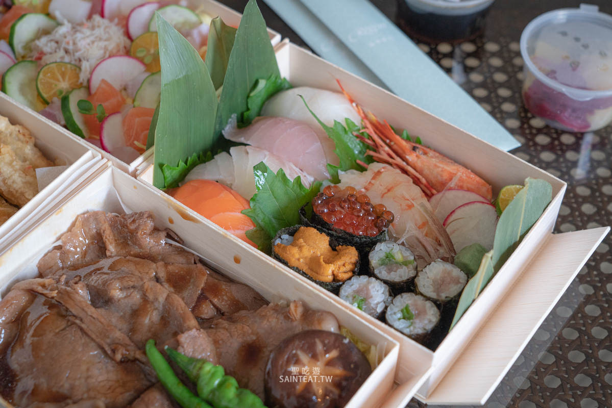 晶華美食到你家》日式海陸重箱|絕美的日式餐盒~但口味差強人意,除非有大特價,不然真的不推薦。 - 第8張圖 晶華美食到你家》日式海陸重箱|絕美的日式餐盒~但口味差強人意,除非有大特價,不然真的不推薦。
