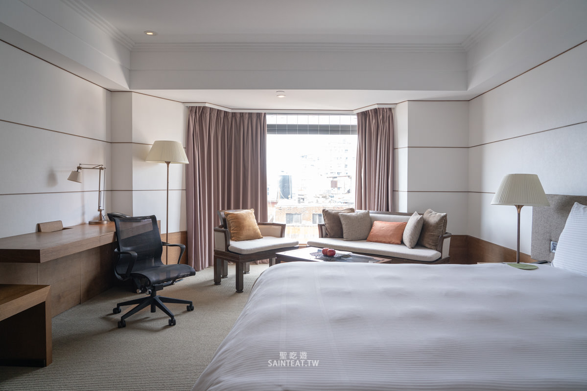 台北五星級飯店住宿》晶華酒店｜App平日免費升級豪華客房，頂樓露天泳池電影院超放鬆～