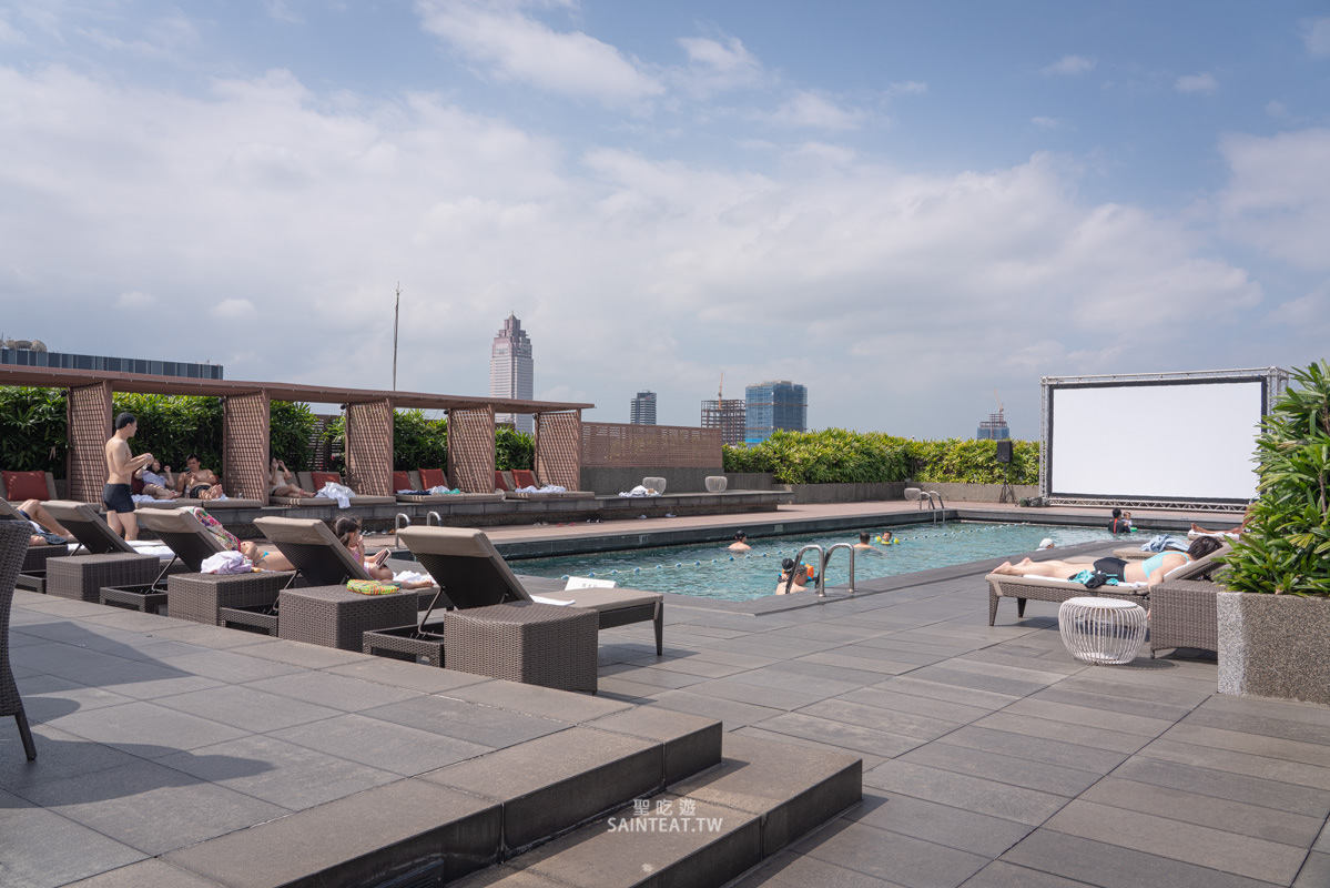台北五星級飯店住宿》晶華酒店｜App平日免費升級豪華客房，頂樓露天泳池電影院超放鬆～