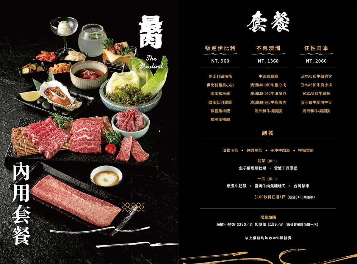 台中燒肉》最肉燒肉餐酒館｜王品新燒肉品牌好吃嗎？企圖打敗屋馬跟茶六？