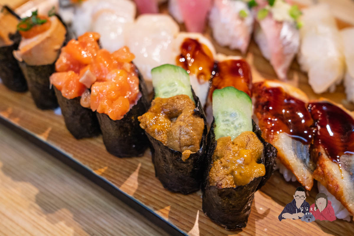 雛鮨二訪》東京壽司吃到飽好吃嗎？狂吃干貝/海膽/鮭魚卵/鮪魚中腹握壽司！