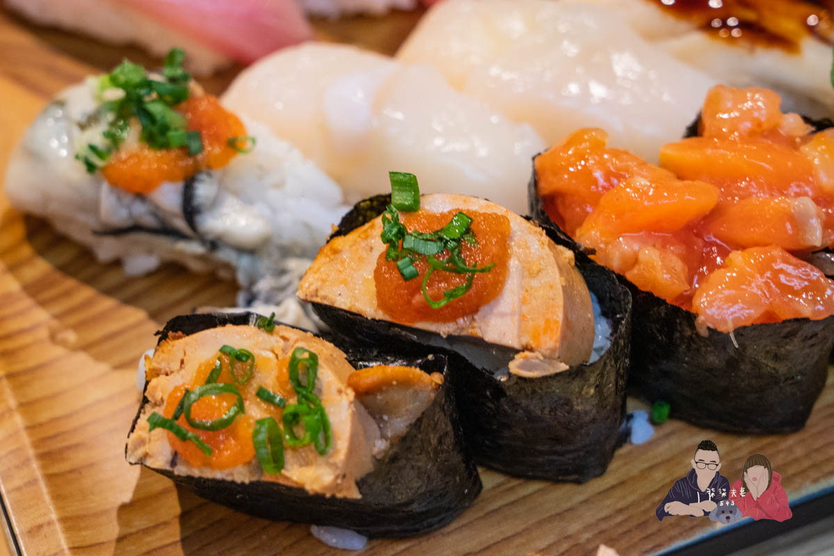 雛鮨二訪》東京壽司吃到飽好吃嗎？狂吃干貝/海膽/鮭魚卵/鮪魚中腹握壽司！