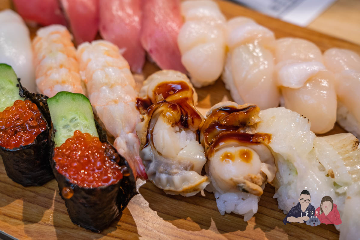 雛鮨二訪》東京壽司吃到飽好吃嗎？狂吃干貝/海膽/鮭魚卵/鮪魚中腹握壽司！