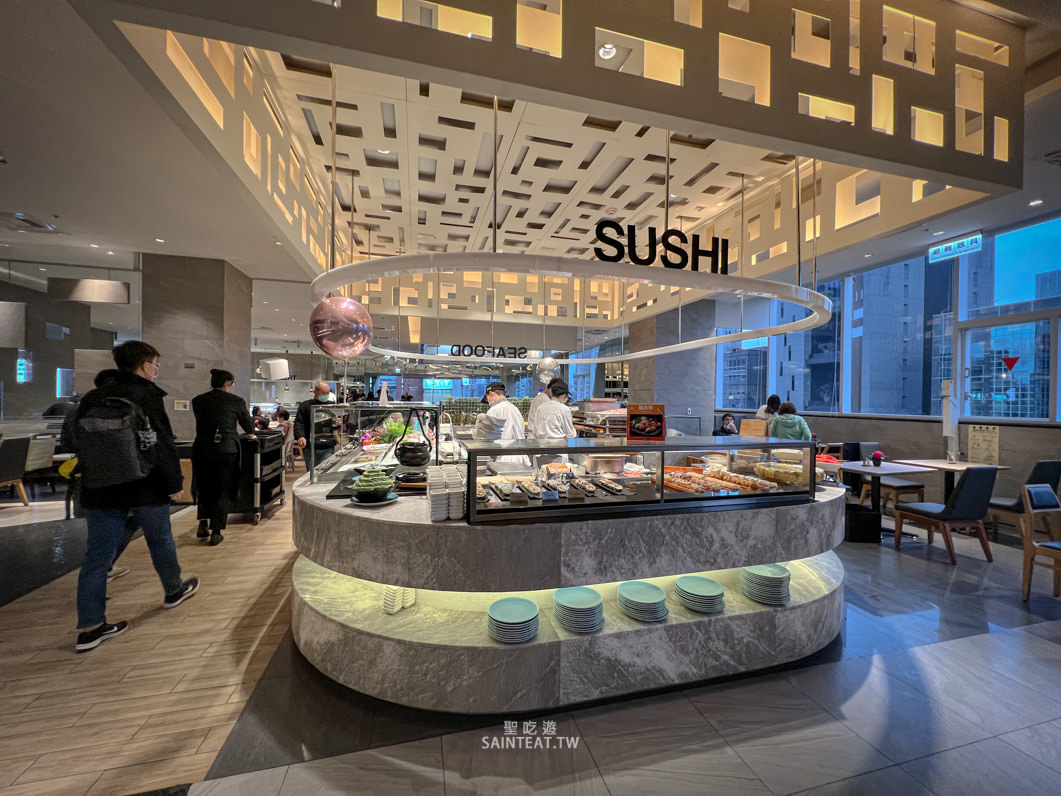 台北下午茶吃到飽》漢來海港自助餐廳敦化店｜海鮮真的要加油，但甜點很不錯～來這邊要吃甜點才對！