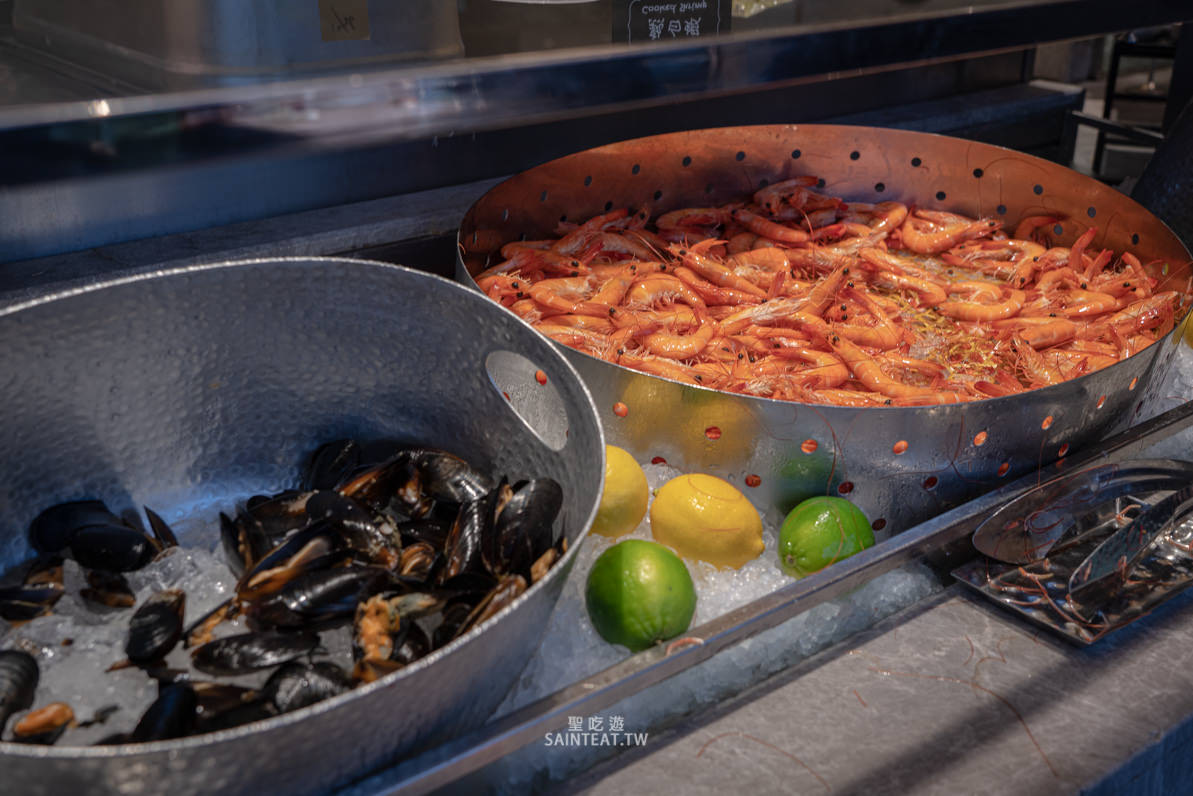 台北下午茶吃到飽》漢來海港自助餐廳敦化店｜海鮮真的要加油，但甜點很不錯～來這邊要吃甜點才對！