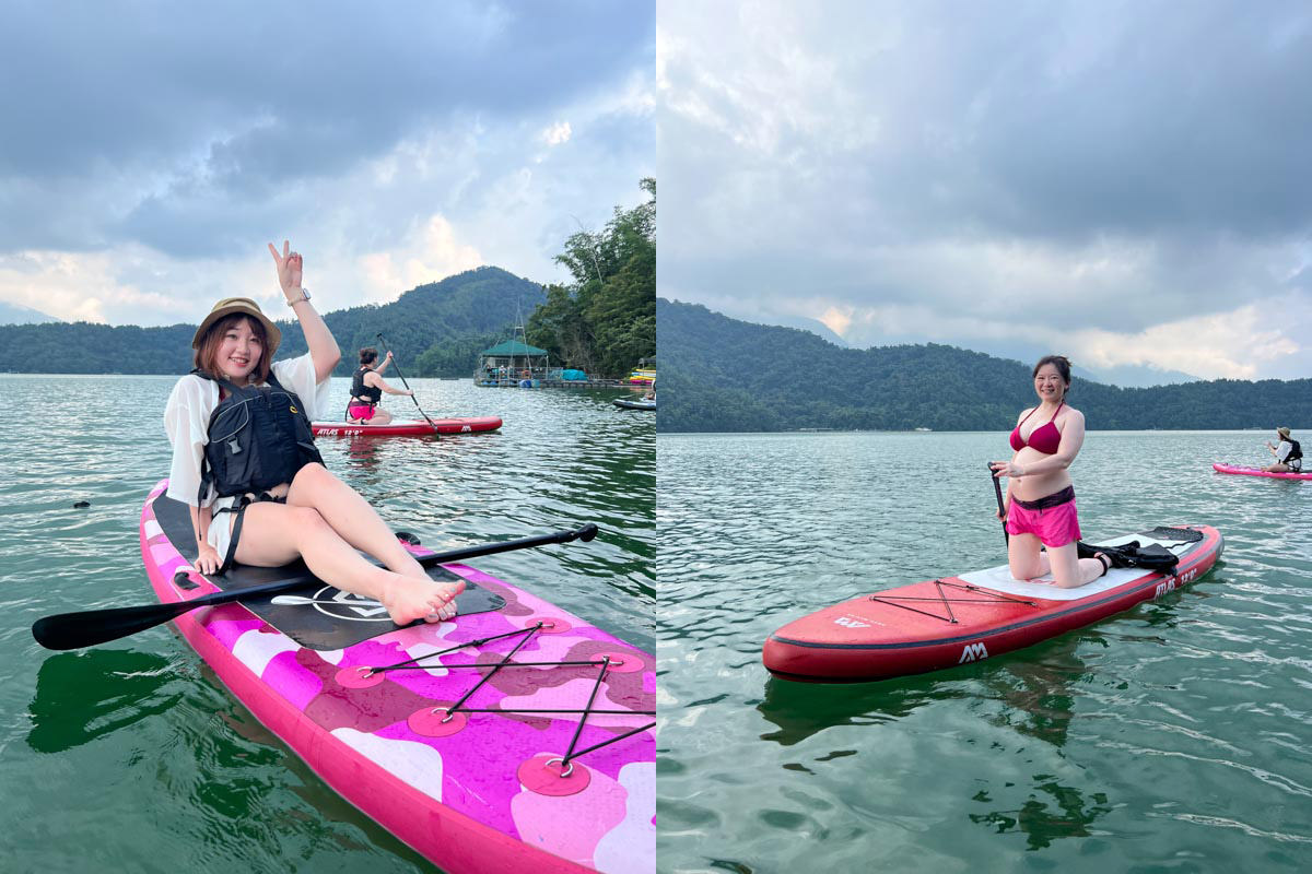 日月潭SUP推薦》樂晴SUP俱樂部｜幾百張堪比婚攝的單眼/空拍機照片送給妳～來日月潭必玩的立槳體驗！