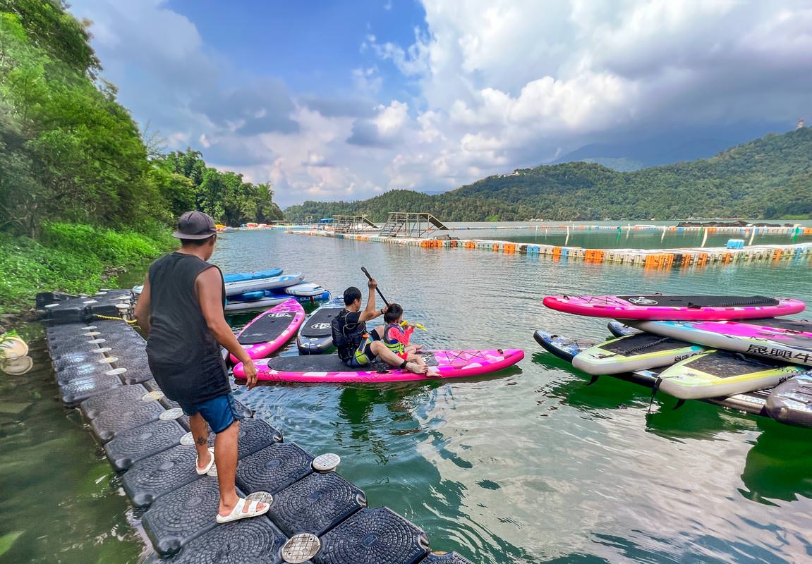 日月潭SUP推薦》樂晴SUP俱樂部｜幾百張堪比婚攝的單眼/空拍機照片送給妳～來日月潭必玩的立槳體驗！