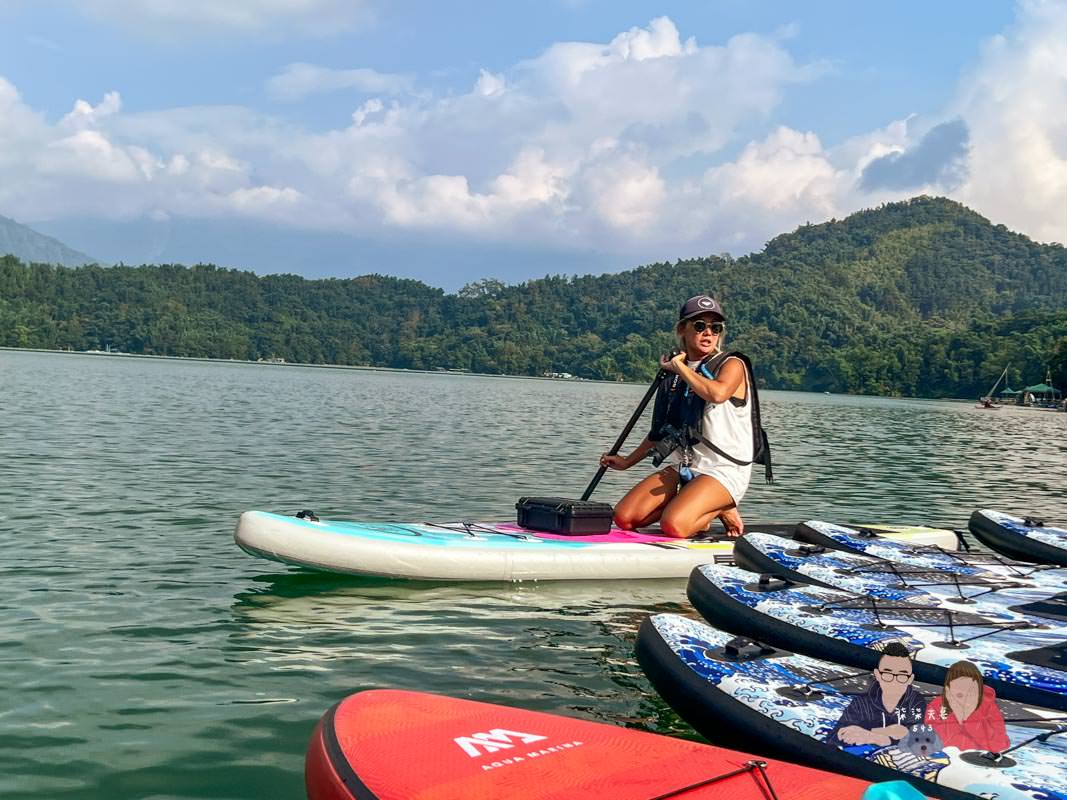 日月潭SUP推薦》樂晴SUP俱樂部｜幾百張堪比婚攝的單眼/空拍機照片送給妳～來日月潭必玩的立槳體驗！