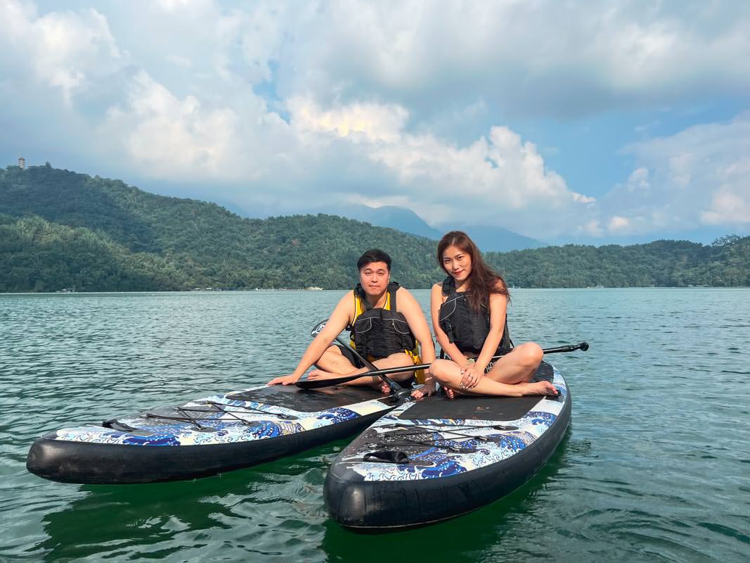 日月潭SUP推薦》樂晴SUP俱樂部｜幾百張堪比婚攝的單眼/空拍機照片送給妳～來日月潭必玩的立槳體驗！