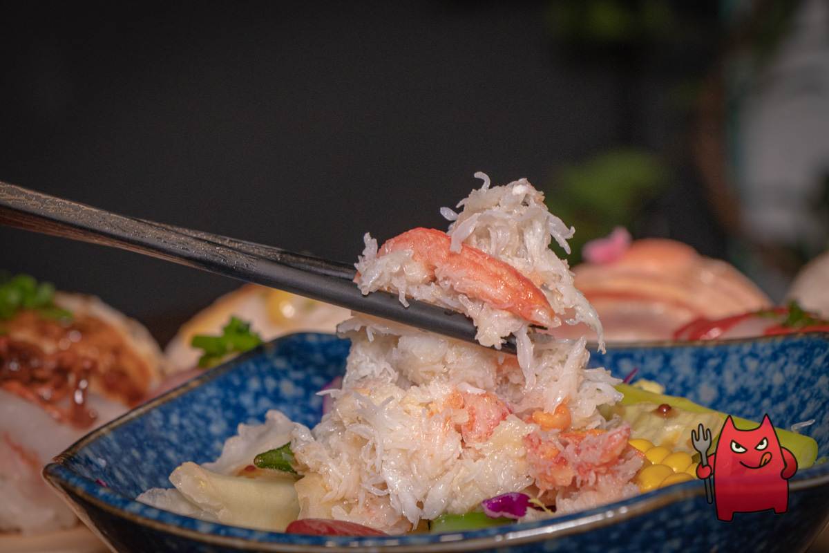 台北汐止日本料理推薦》鹿角鮨｜吃得到馬糞海膽跟葡萄蝦的握壽司十二貫只要三百五！！？