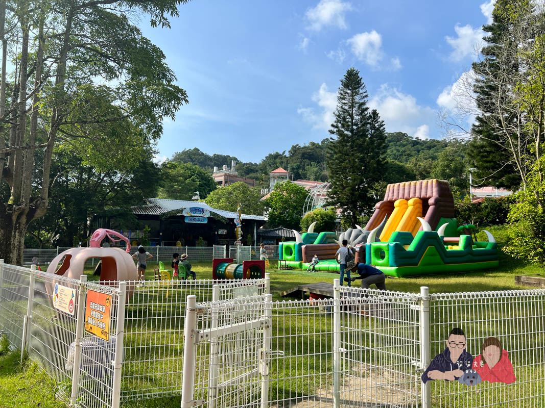 台中親子景點》海灣樂世界啵比星球｜二訪！小孩玩到起肖，親子毛孩都能一起同樂！
