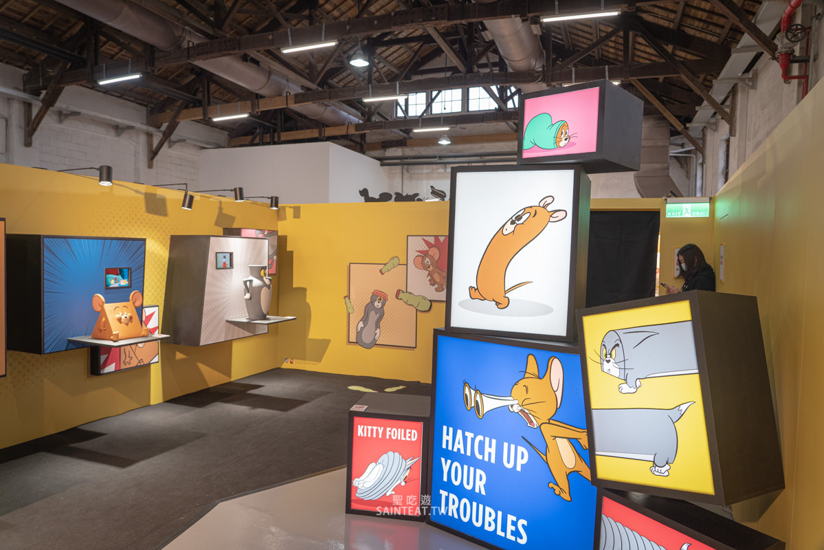 湯姆貓與傑利鼠特展》一秒回無憂無慮的童年！門票優惠及展場資訊，出乎意料的好玩欸！