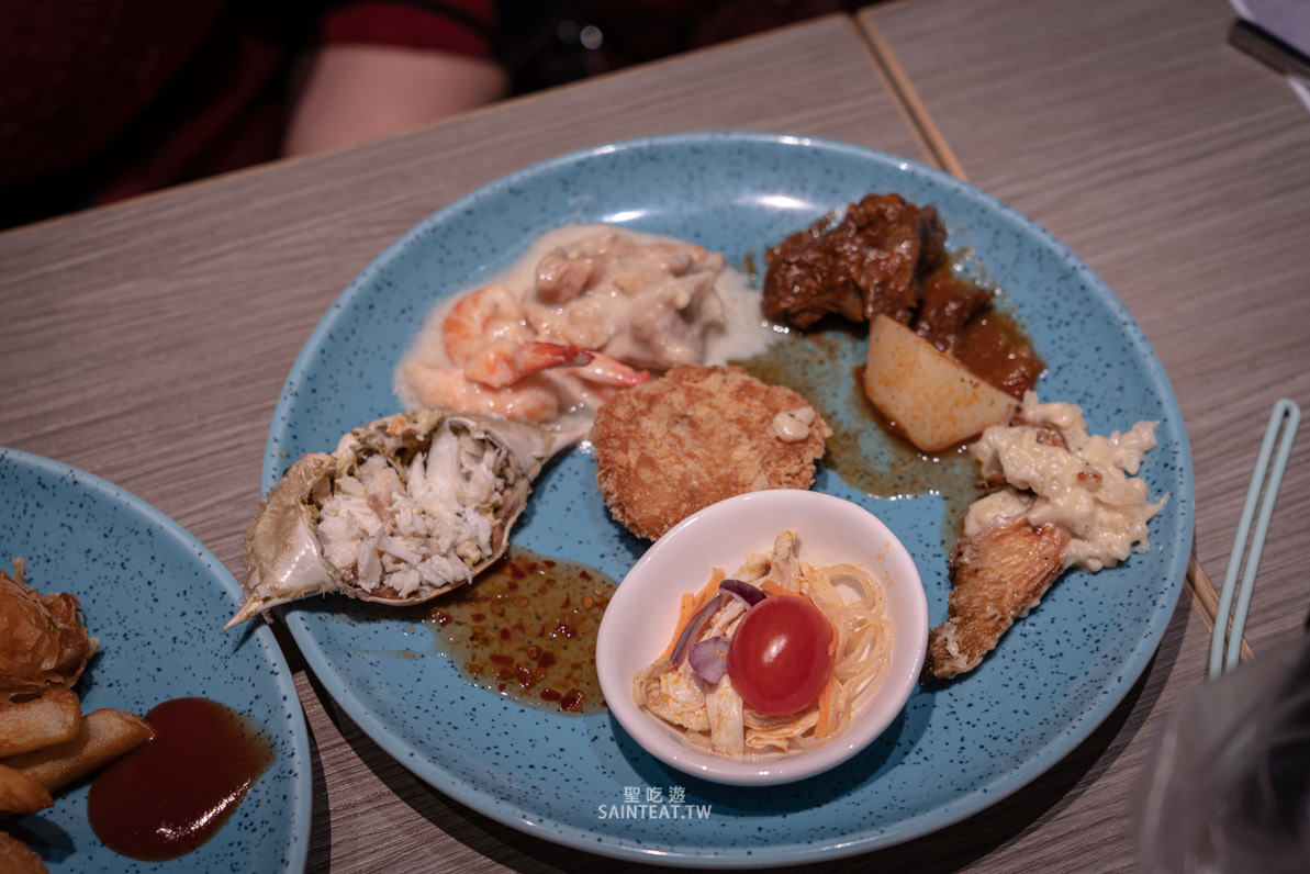 台北下午茶吃到飽》漢來海港自助餐廳敦化店｜海鮮真的要加油，但甜點很不錯～來這邊要吃甜點才對！