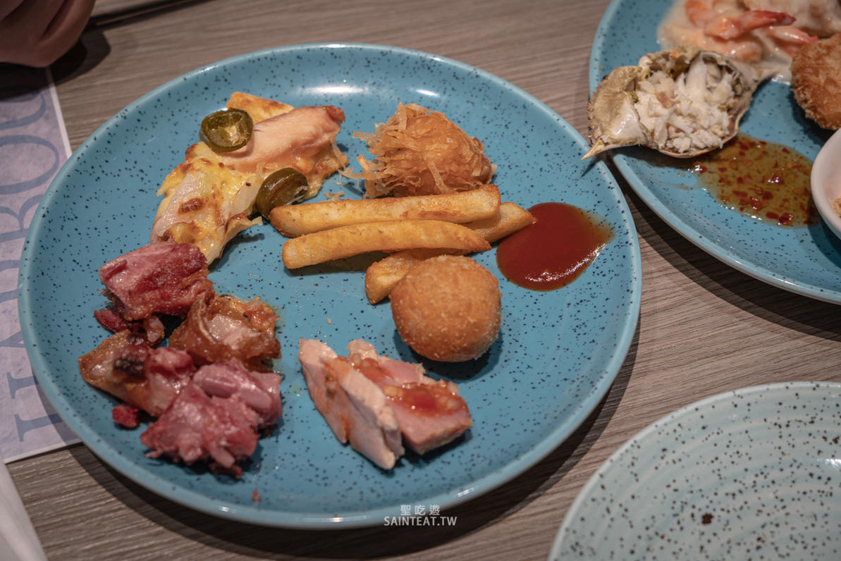 台北下午茶吃到飽》漢來海港自助餐廳敦化店｜海鮮真的要加油，但甜點很不錯～來這邊要吃甜點才對！