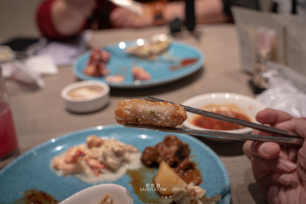台北下午茶吃到飽》漢來海港自助餐廳敦化店｜海鮮真的要加油，但甜點很不錯～來這邊要吃甜點才對！