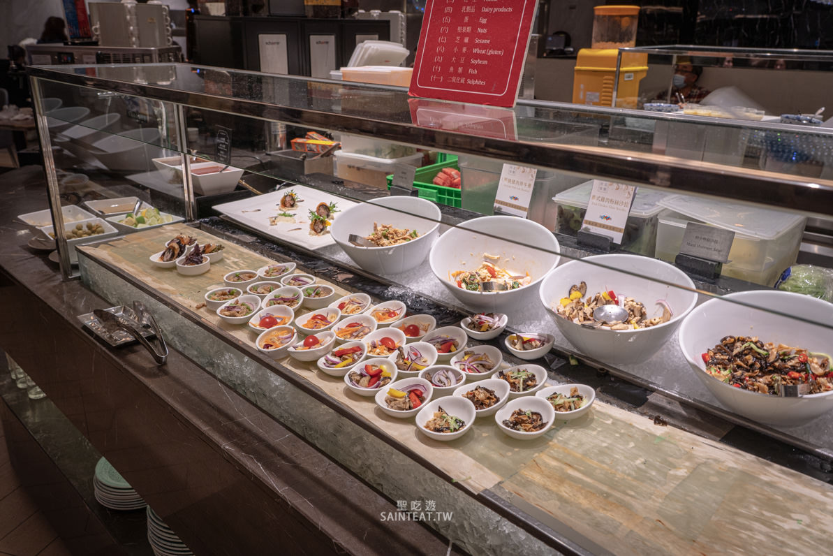 台北下午茶吃到飽》漢來海港自助餐廳敦化店｜海鮮真的要加油，但甜點很不錯～來這邊要吃甜點才對！